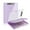 Purple, variant on BrilhoGlee Clipboard with Storage, Heavy Duty Clip Boards with 2 Storage Case and A4 Paper Folder, Clear Dry Erase Top Panel, Nursing Clipboard Folder Case for Office Supplies (Purple)