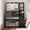 Black, variant on UGTOO Elegant White Vanity Desk with LED Mirror & Gold Handles - 5 Drawers, Storage Shelves & Stool (Built-in USB Charging, Easy Assembly)