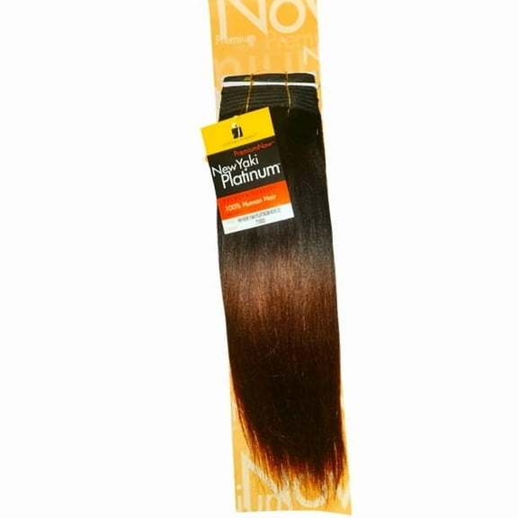 Sensationnel Premium Now New Yaki Platinum Hair Extension 12" Color T1B33