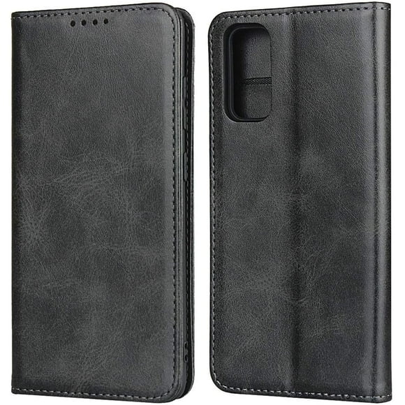 iCoverCase for Samsung Galaxy S20 Wallet Case, Premium PU Magnetic Leather Card Slots Holder Carry Kickstand Feature