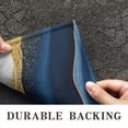 thumbnail image 6 of Blue Marble Gold Wave Pattern Door Rugs,Washable Non Slip Door Mats Indoor,Decorative Door Mats,Entry Mat Indoor for Entrance,Bedroom,Kitchen,Bathroom,16"x24", 6 of 6