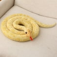 thumbnail image 2 of 110cm/300cm Simulation Long Golden Python Giant Real Snakes Plush Toy Stuffed Snake Plushie Children Boys Gift Home Decoration, 2 of 5