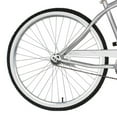 thumbnail image 6 of Cruiser Bike, 26 in wheels, 18 in frame, Men's Bike, Silver, 6 of 6