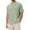 Green, variant on Shadoumai Mens Workout Shirts, Mens Polo Shirt, Casual Short Sleeve Crew Neck Solid Lightweight Men Tops