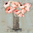 thumbnail image 2 of Borges, Victoria 12x12 White Modern Wood Framed Museum Art Print Titled - Pale Rustic Bouquet II, 2 of 4