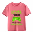 thumbnail image 7 of Bainana Summer T-Shirt For Boys Girls Letter Print Short Sleeve Crew Neck Tops Soft Kids Regular Fit Back To School Shirts 8-9 Years, 7 of 7