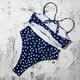 thumbnail image 5 of Traje de baño para mujer Traje de baño dividido para damas con estampado de ropa de playa Bikini Fridja  nalpqowj53094, 5 of 7