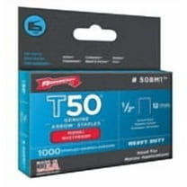 Arrow 1/2" (8mm) T50 Monel Staples, 1000 Count