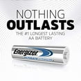 thumbnail image 2 of Energizer Ultimate Lithium AA Batteries, 4 Pack, 2 of 8