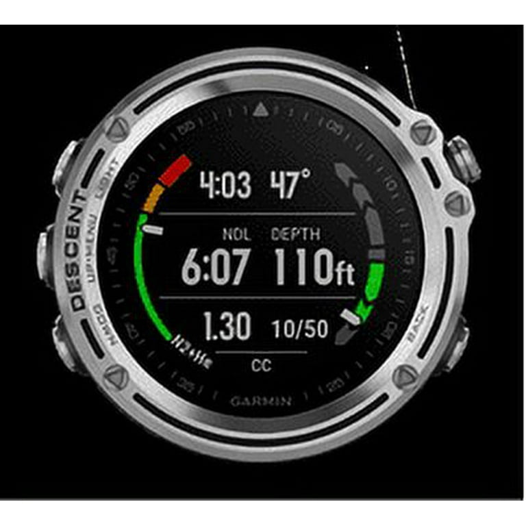Garmin Descent Mk1 Gray Sapphire with Black Band GPS Watch