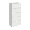 thumbnail image 2 of Hirsh 30-in Wide HL10000 Series 5 Drawer Metal Lateral File Cabinet White, 2 of 7