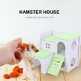 thumbnail image 6 of Gymnture Hamster House Woodencage Sleepingguinea Small Animals Pet Rat Hedgehog Playground Bedhideaway Slide, 6 of 10
