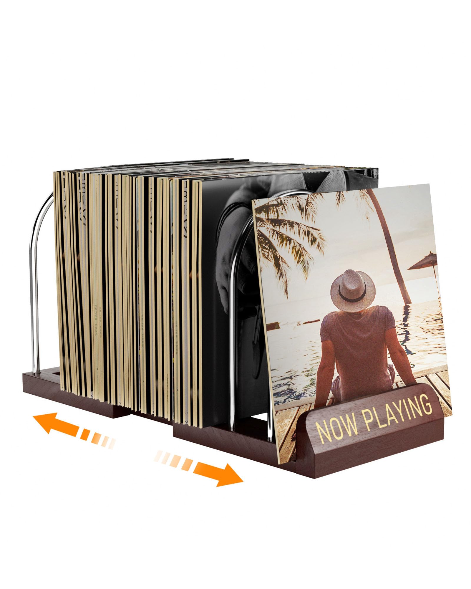 Caixa Armazenamento Discos Vinil Square Deal - 5 Unidades | Para Discos 45 RPM | Papelão 275#