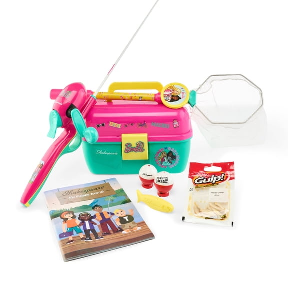 Shakespeare Mattel Barbie Beginner Fishing Kit