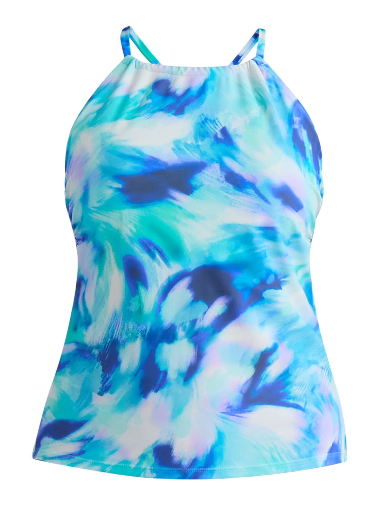 Time and Tru Women's and Women's Plus Tankini Top, Sizes S - 2X