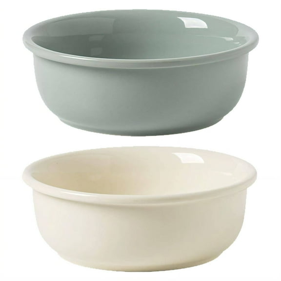 BESTSKY 2Pcs Cat Food Bowl,Slant Design Cat Bowls,Anti-Tip Base Elevated Dog Bowls