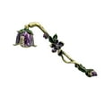 thumbnail image 4 of Retro Flower Metal Candle Extinguishing Tool Accessories Decorative 6.5inch Long, 4 of 9