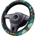 thumbnail image 1 of Car Steering Wheel Cover Neoprene Anti Slip, Sweat Absorption Auto Car Wrap Cover - Mermaid Scales, 1 of 6