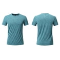 thumbnail image 7 of Dgankt Men Clothing Men's Multi-Color Marble Print Crew Neck Tops - Moisture-Wicking Quick-Dry Performance Tees for Running, Hiking, Beach Days & Daily Wear M-3XL, 7 of 7