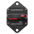 thumbnail image 3 of Overload Protector Switch, Rated 32V Manual Reset Maximum 48V Circuit Breaker  For Car Boat Truck Bus RV ATV 80A, 3 of 8