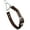 Chocolate Brown, variant on Biothane Adjustable Martingale Collar with Metal Buckle