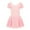 Pink, variant on Lejafay Kids Girls Flutter Sleeve Leotard Ballet Dance Tutu Dress Costumes Pink XL