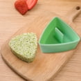 thumbnail image 2 of Onigiri Mold Triangle, 2 Pack Large Rice Ball Mold Sushi Makers, Japanese Rice Cooker Kit for Lunch Bento, 2 of 5