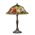 thumbnail image 4 of 26" High Tiffany Rosebush Table Lamp, 4 of 6