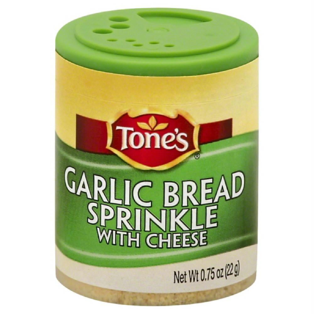 Tones Garlic Bread Sprinkle with Cheese, 0.75 Oz (Pack of 6) Walmart