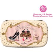OH Fashion Contact Lens Case Vintage Queen style, travel case , 1 pc