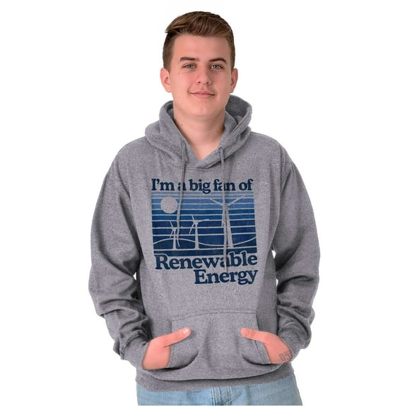 Earth Day Climate Change Go Green Unisex Plus Fleece Graphic Hoodie Brisco Brands 2X