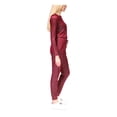 thumbnail image 3 of MICHAEL MICHAEL KORS Womens Burgundy Long Sleeve Crew Neck Top M, 3 of 4