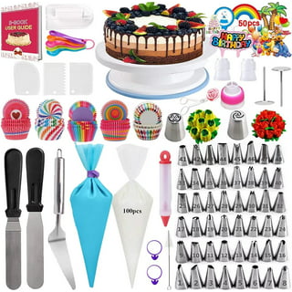 Uarter Set of 108 Cake Decorating Supplies, Including 48 Piping Tips, 3  Cake Scrapers, 12 Cake Cups, Piping Bags, and Icing Tips, is at Your  Disposal for All Your Baking and Cupcake