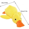 thumbnail image 2 of Mellow Dog Calming Duck, The Mellow Dog Duck, Quack duck toy, yellow plush duck toy, The Mellow Dog calming pillow, Quack duck toy, 2 of 5