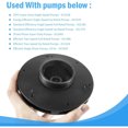 thumbnail image 2 of TAPDRA Durable Plastic Pump Impeller 073129 Simple Replacement Design For WF-6 WFE-28 Pool Pump System Service, 2 of 8
