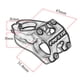 thumbnail image 2 of Ciclismo Vástago de bicicleta de 318 mm Vástago de manillar corto para bicicleta de carretera MTB de aluminio de 45 mm (rojo) Ehuebsd Para estrenar, 2 of 8