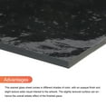 thumbnail image 4 of Unique Bargains Stained Glass Sheet Mosaic Tile 7.9 Inch x 5.9 Inch Black Stained Glass Sheets for Crafts Project, 4 of 5