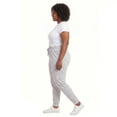 thumbnail image 3 of Couver Women's Cotton Stretch Active Jersey Jogger Pants with Pockets, White XL, 3-Pack, 3 of 6