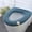 Navy, variant on Thickened Acrylic Toilet Seat Cushion with Carrying Handle, Removable and Washable for Year-Round Comfort