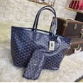 thumbnail image 4 of Bolso de compras clásico de PU, bolso para madre e hijo, bolso con forma de diente de perro, bolso de hombro elegante, 4 of 6