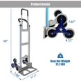 Stair Climbing Hand Trucks 6 Wheels Climbing Stairs Truck 550LBS Heavy