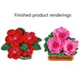 thumbnail image 2 of Molde de silicona tridimensional 3d Diy Fondant Mold (flor de rosa) Afortunado Sencillez, 2 of 5