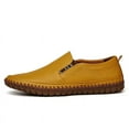 thumbnail image 3 of Big Size Men's Casual Loafers Slip On Leather Shoes Lightweight Driving Shoes Moccasins Classic Penny Loafer Flats Boat Shoes, 3 of 10