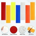 thumbnail image 4 of Uxcell 6pcs Calcomanías Reflectantes 1.18" x 4.72" Cinta de Alta Visibilidad para Bicicleta, Automóvil, Motocicleta, Azul, 4 of 7
