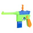 thumbnail image 4 of Piezas de accesorios para juegos al aire libre de pistola de juguete de softbol con bola de bala suave para niños (verde azul), 4 of 8