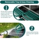 thumbnail image 5 of 8-compartment chicken nesting box con metal legs, roll-away design y lid cover to protect eggs, 5 of 6