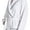 White, variant on East'N Blue Waffle Terry Turkish Cotton Unisex Bathrobe - Light Grey - MD (Pack of 1)