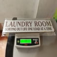 thumbnail image 3 of Washhouse Laundry Room Letters Wood Board Wall decor Washhouse laundry Hanging Notice Plank Panel Warning Sign Plaque Decor, 3 of 8