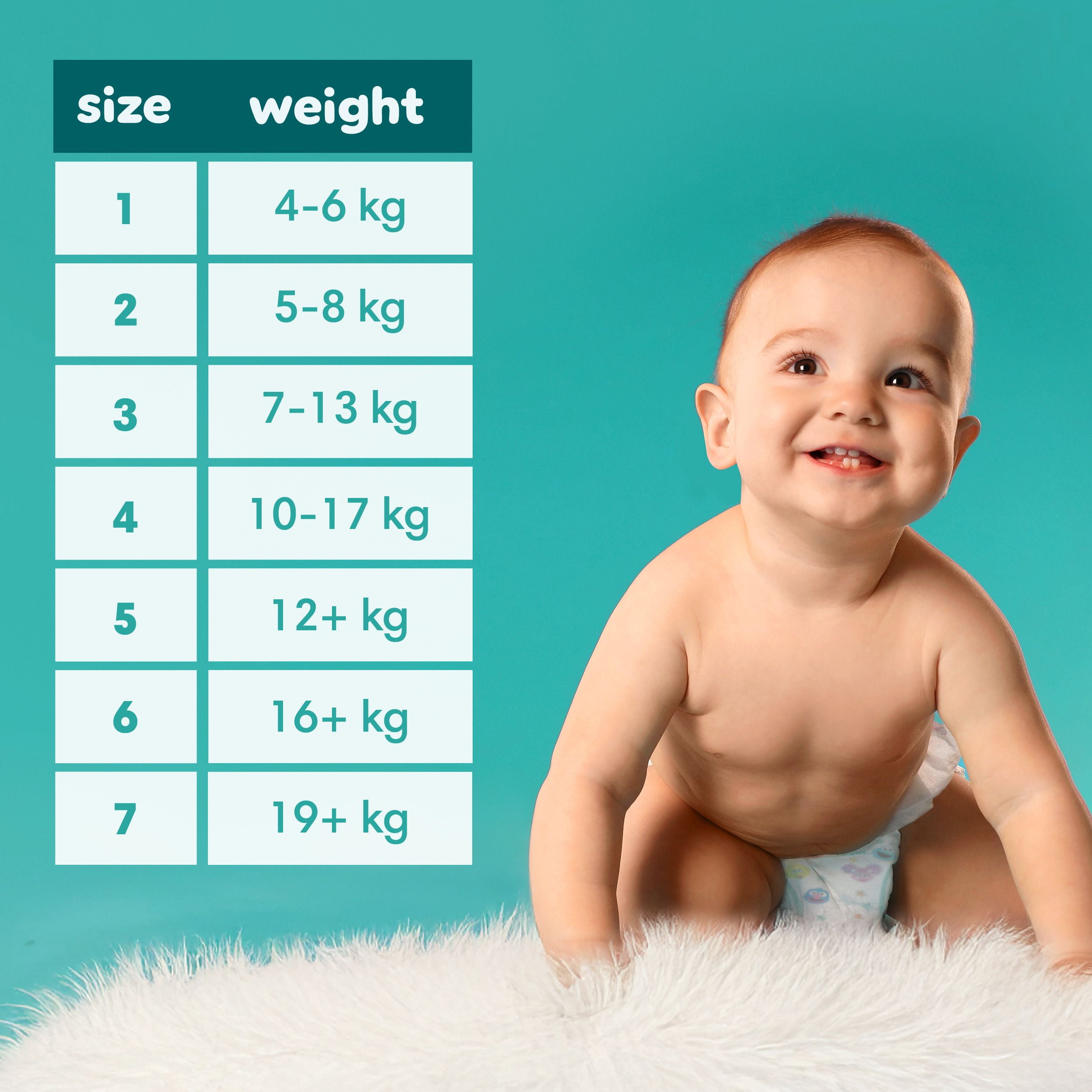 Pampers Baby Dry Ultra Diapers, Mega XL Diapers, Size 6 (23-44 lbs), 72 CT, Absorbent Disposable Diapers