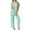 Green Butterfly, variant on MINTREUS Pajama Sets for Women Short Sleeve Sleepwear Button Down Pjs Soft 2 Piece Lounge Sets with Pockets